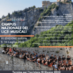 San Leo Festival – Campus Nazionale dei Licei Musicali